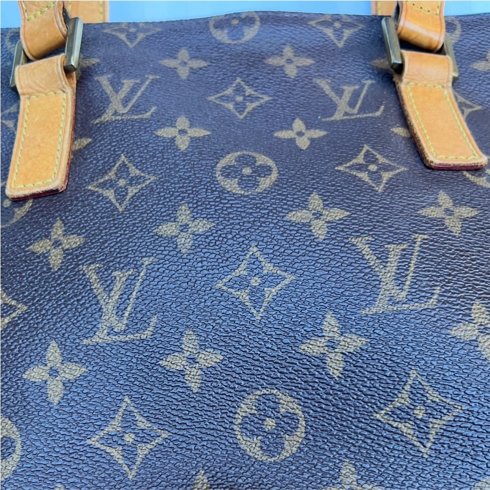 Louis Vuitton Cabas Piano Shoulder Tote Bag LV Monogram Purse Vintage EUC - Picture 3 of 15